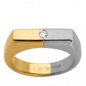 Перстень з 1 діамантом 821-0848