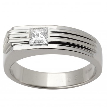Перстень з 1 діамантом 921-1457
