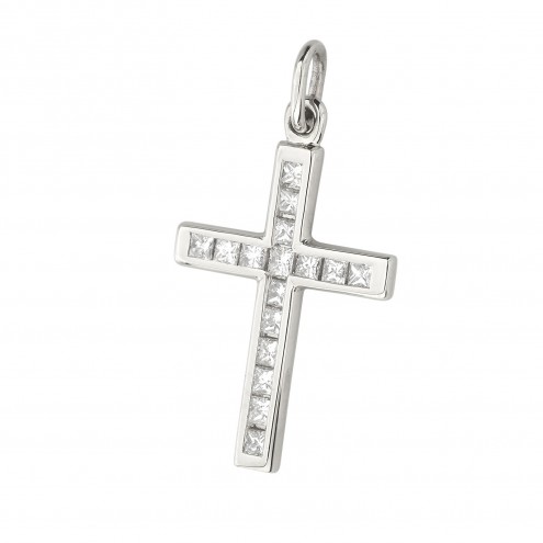 Хрест з декількома діамантами 949-1010