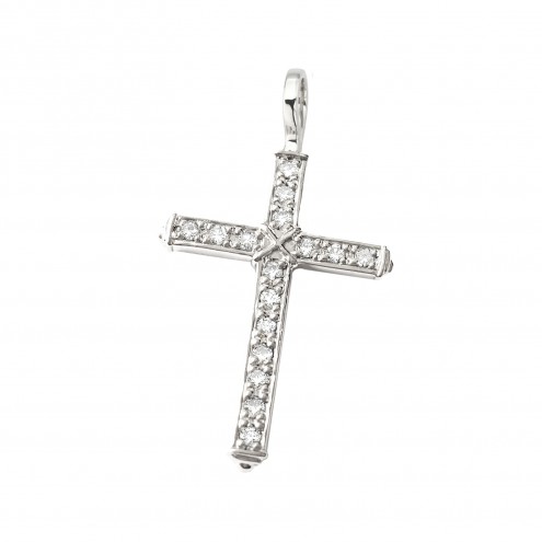 Хрест з декількома діамантами 949-4002