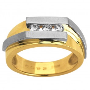 Перстень з декількома діамантами 341-0922