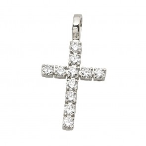 Хрест з декількома діамантами 949-4010