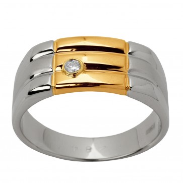 Перстень з 1 діамантом 821-0830