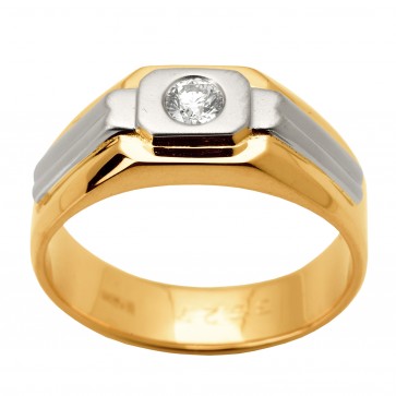Перстень з 1 діамантом 821-1339
