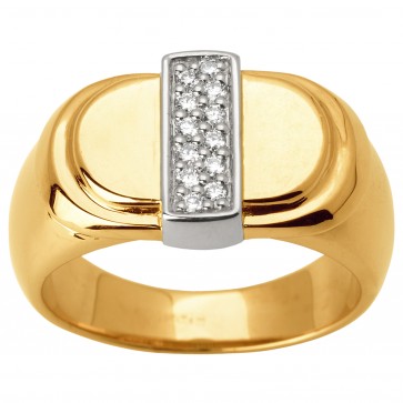 Перстень з декількома діамантами 841-1624