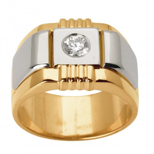 Перстень з 1 діамантом 821-1331