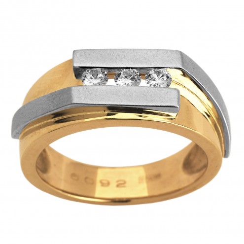 Перстень з декількома діамантами 841-0922