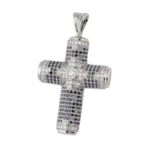 Хрест з декількома діамантами 949-0402